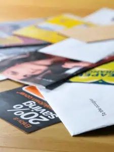 direct mail and postcards