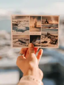 printed postcards for travel company