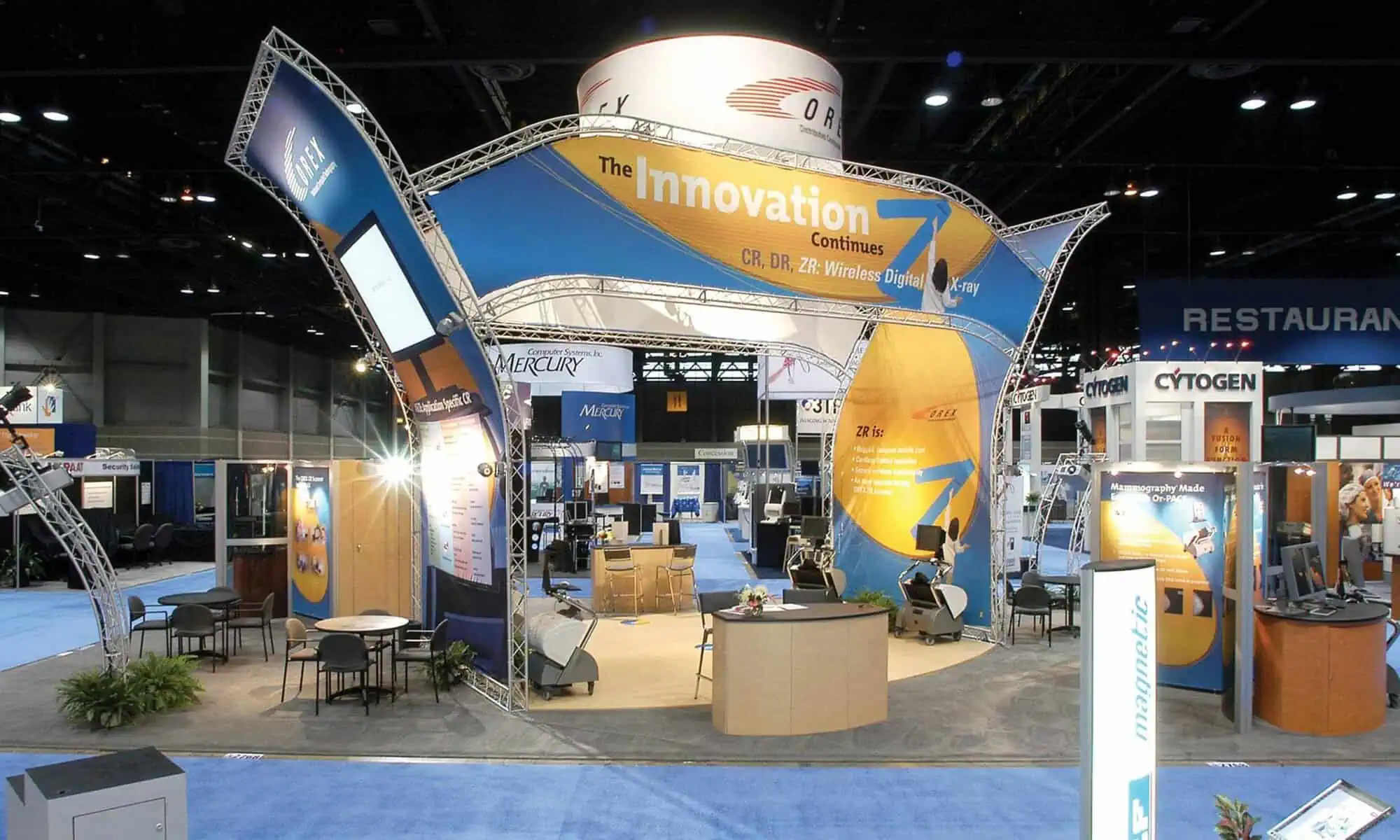 Trade Show Display Conference Booth designed by RoyerComm