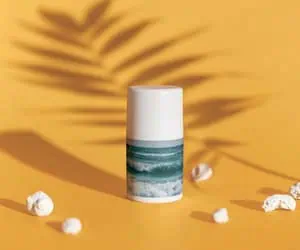 Minimalist luxury skincare product packaging