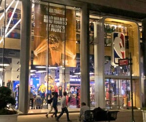 Large format graphic banner that commands attention