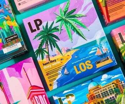 Philadelphia-based beverage brand packaging opt for vibrant spot colors, soft-touch coatings, or raised UV elements that draw attention on crowded shelves.