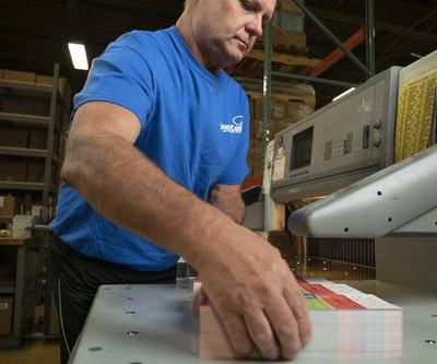 ● Press checks and QC at each stage, from printing to die cutting to folding and gluing