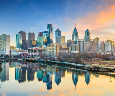 schukyll river philadelphia skyline, an inspiration for great design projects