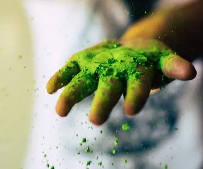 Algae based inks for print products