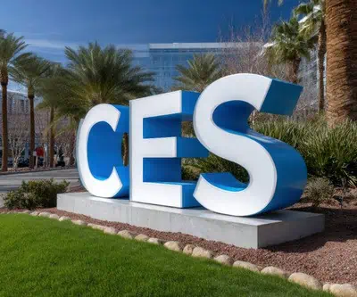 Large Marketing Brand Sign for CES in Las Vegas