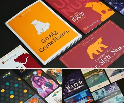 Print marketing campaign bundle examples