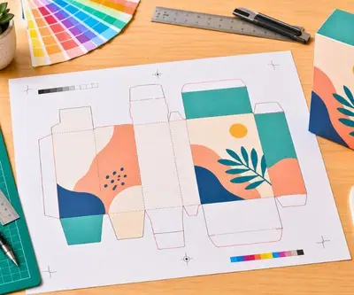 Folding carton dielines