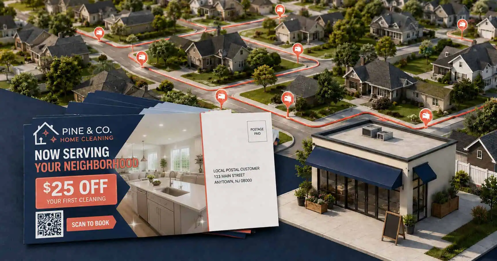 Home Cleaning Direct Mail Campaign