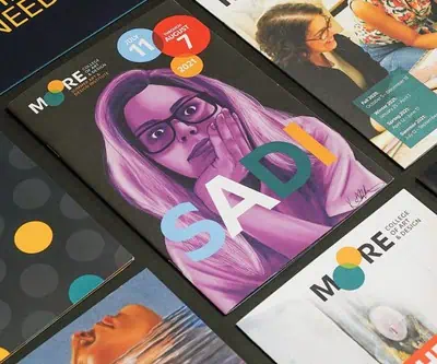 Print brochures for educational facilities and colleges