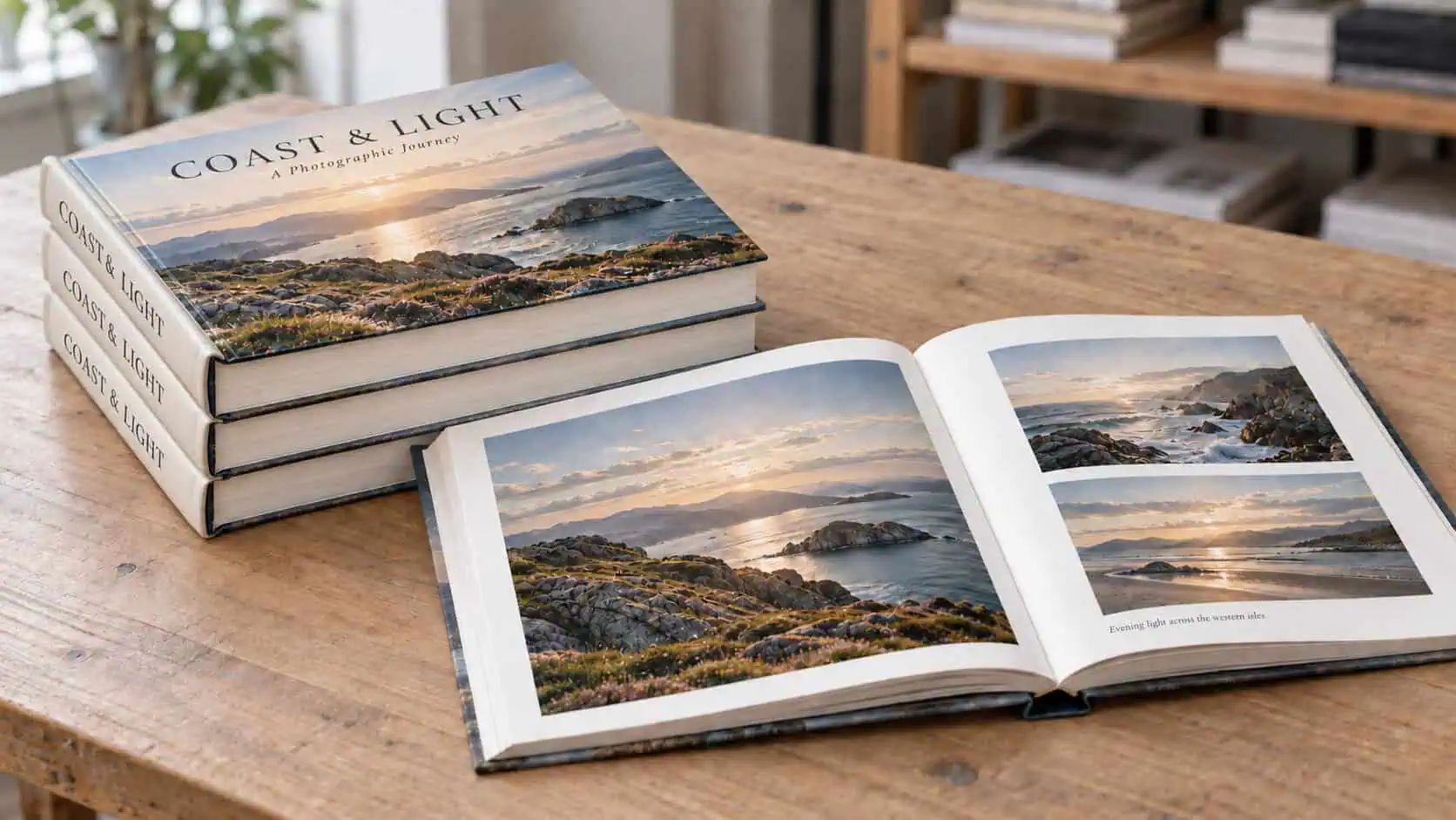 Short run book for photographer